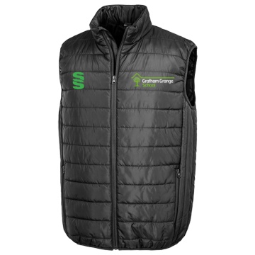 Padded Bodywarmer : Black